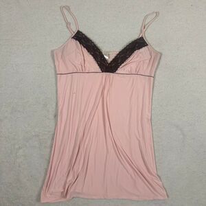 Y2K Fairy Brown and Pink California Dynasty Slip Dress